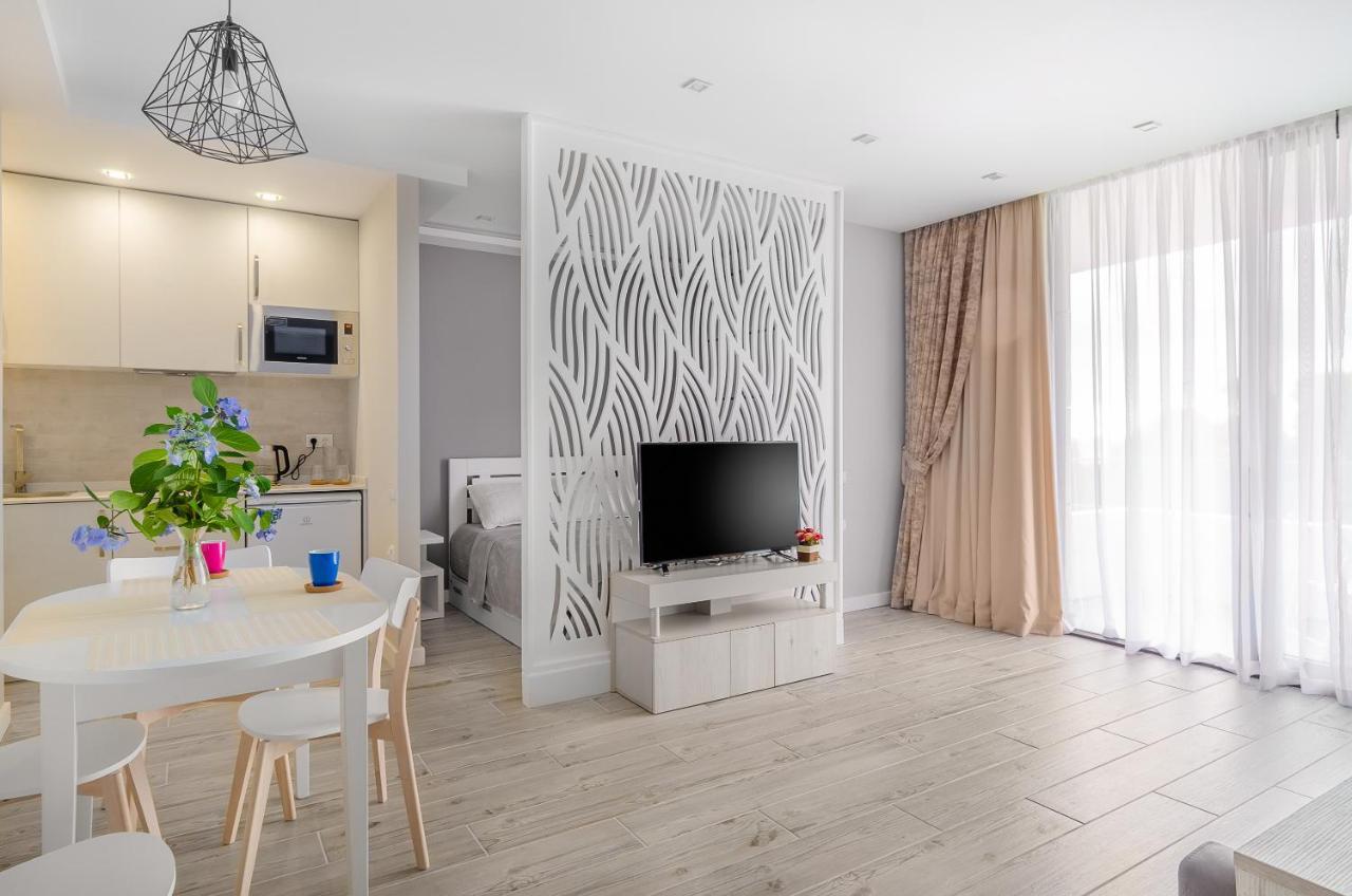 Green Line Apartment Mtsvane Kontskhi Bagian luar foto
