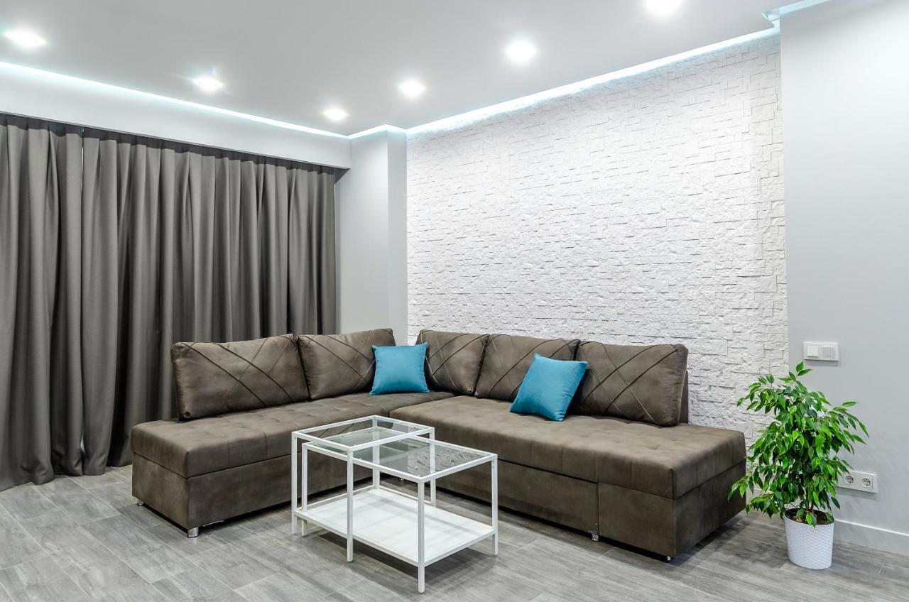 Green Line Apartment Mtsvane Kontskhi Bagian luar foto