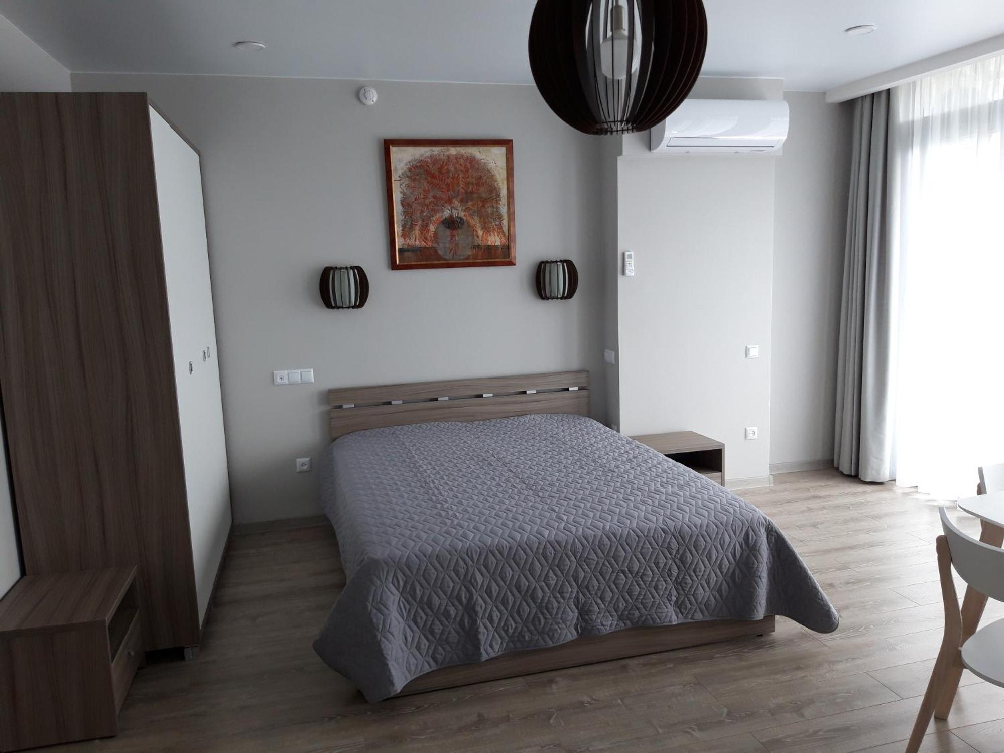 Green Line Apartment Mtsvane Kontskhi Bagian luar foto