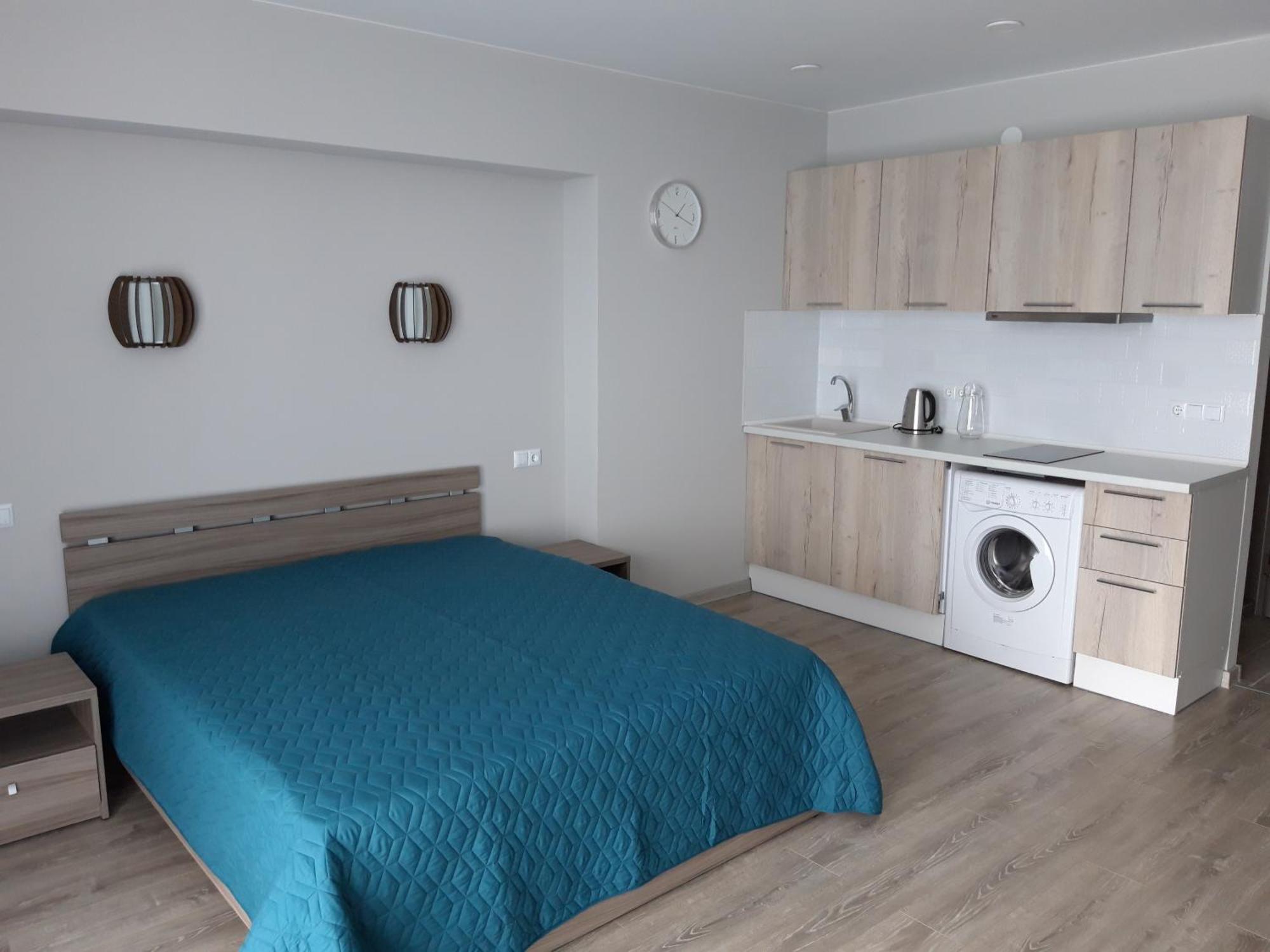 Green Line Apartment Mtsvane Kontskhi Bagian luar foto